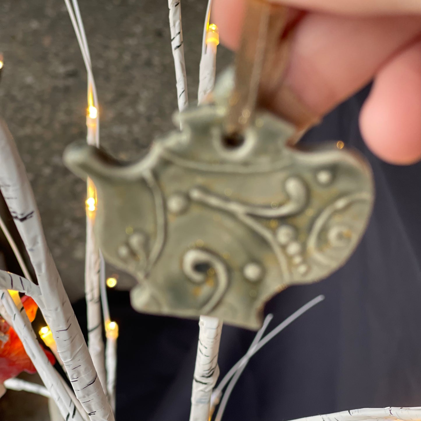 Tea Pot Tree Ornaments